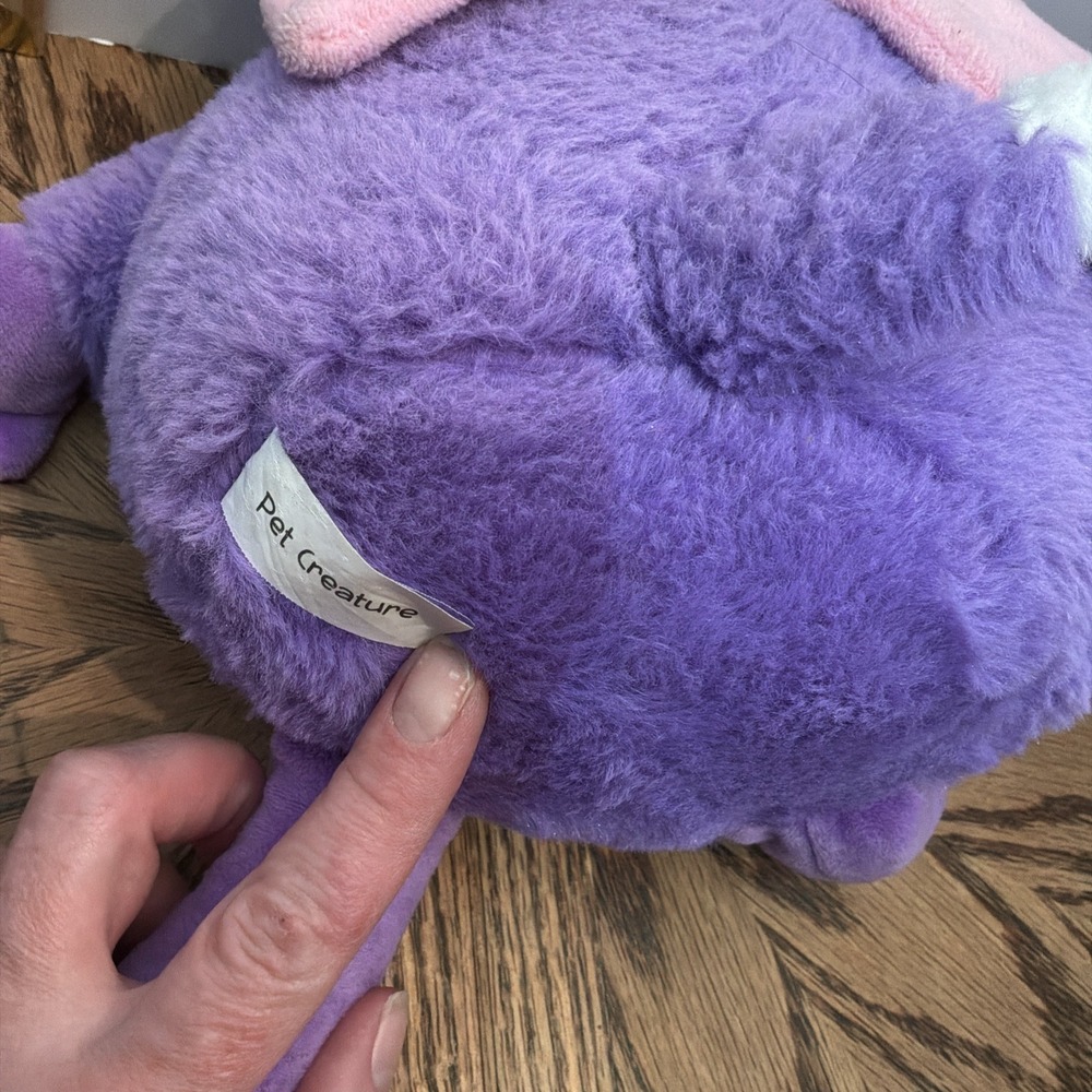 Your Teachers Pet Creature Purple Monster  Stuffed Smiling‎ Emotional Regulation - Picture 5 of 7